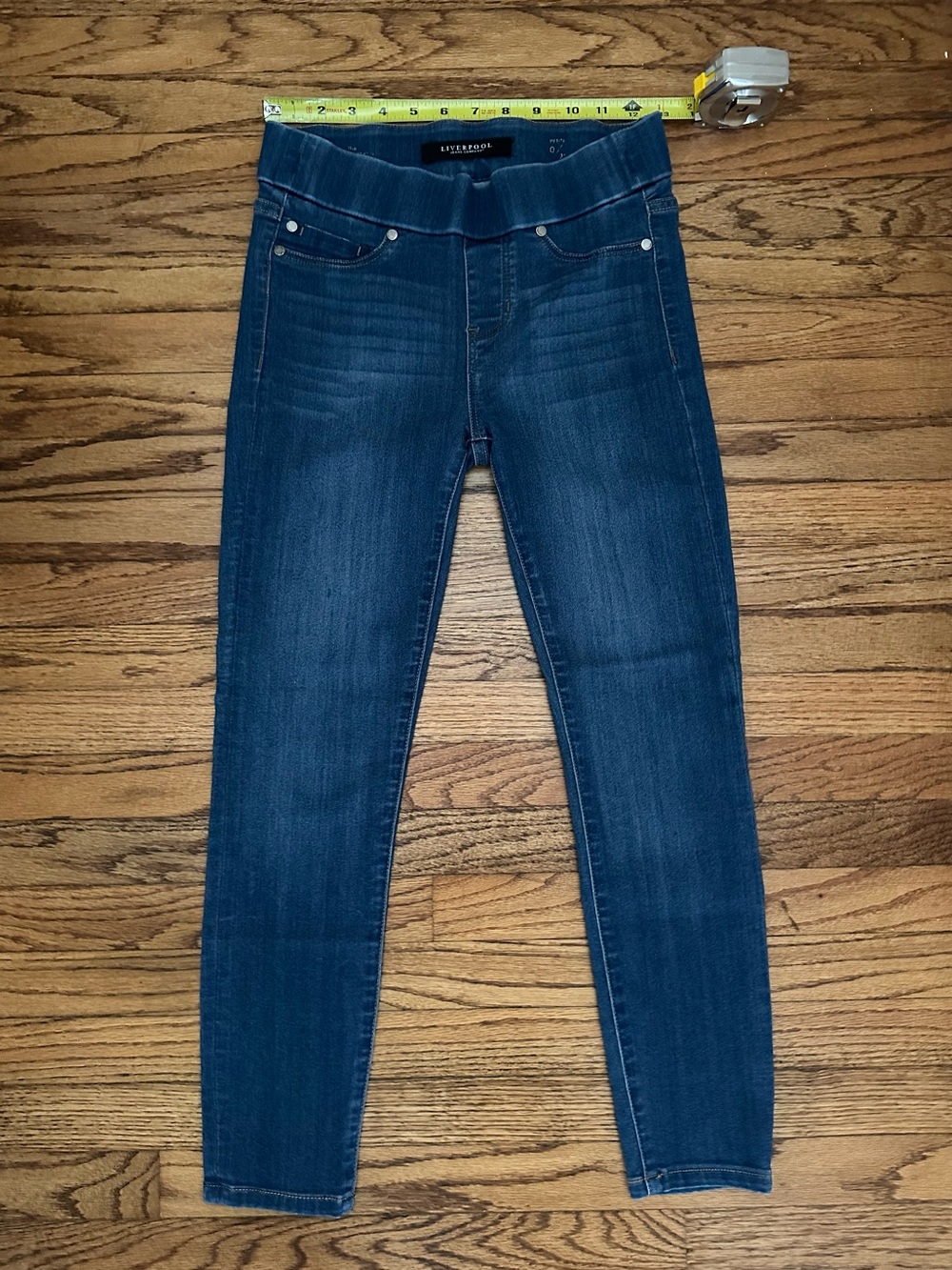 Liverpool Pull-On Skinny Jeans - 0 Petite